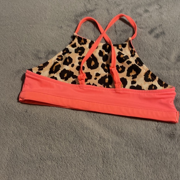 Reversible swimsuit, cheetah print and hot pink - Picture 2 of 8